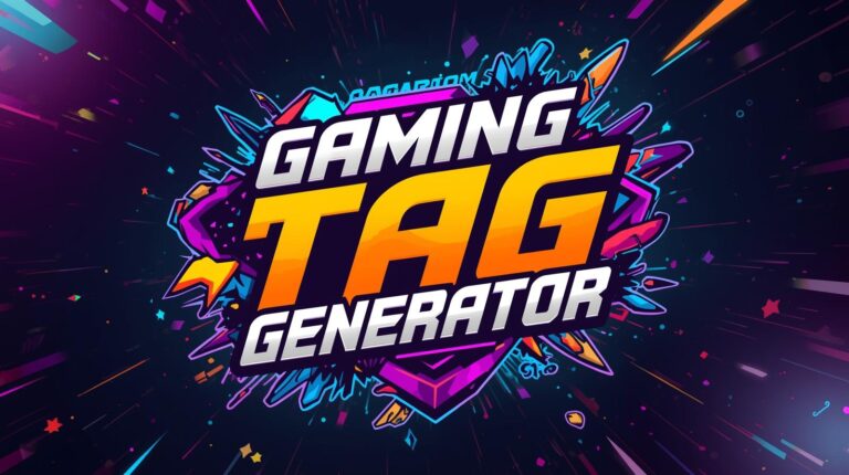 Gaming Tag Generator