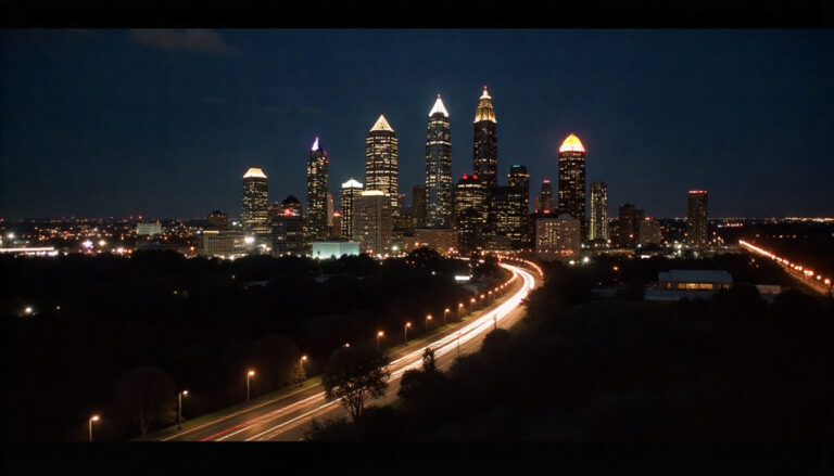 WCW Atlanta Skyline City Lights Theme